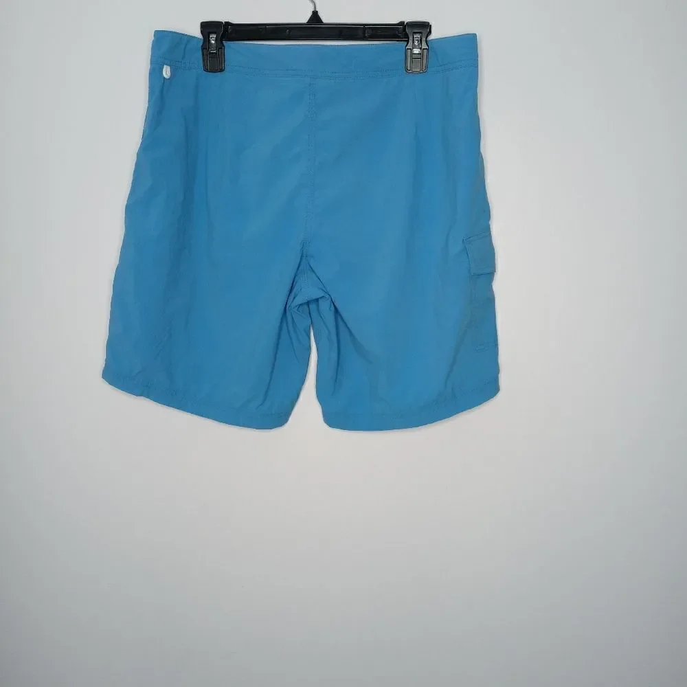 J. Crew blue swim trunk size 34